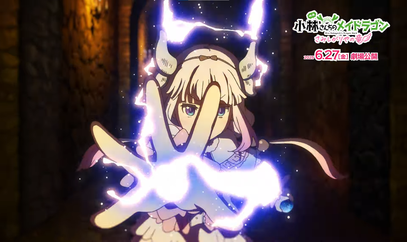 Новый трейлер аниме-фильма «Kobayashi-san Chi no Maid Dragon: Samishigariya no Ryuu»